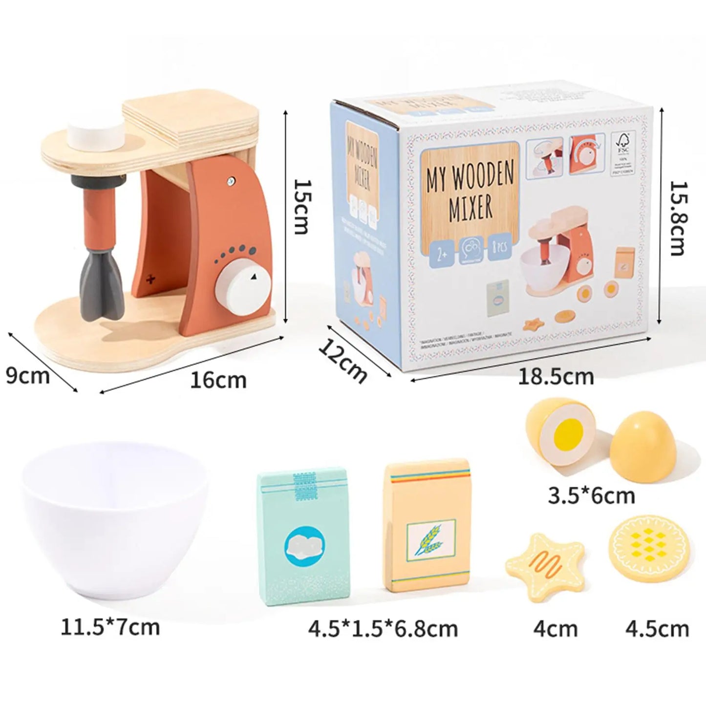 Pretend Play Kitchen Accessories, Educational Play House Games Playset, Montessori Toys for Children Girls Boys Kids