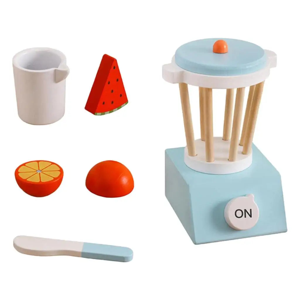 Children Kitchen Pretend Play Toy Miniature Food Wooden Kitchenware Gifts